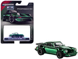 Majorette 1975 Porsche 930 Turbo Metallic Green 1/64 Scale 8505001015