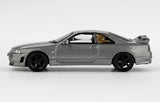 Mini GT 1:64 NISSAN Skyline GT-R Dark Metal Gray (NISMO BCNR33 CRS Version) – Limited Edition MGT 1128