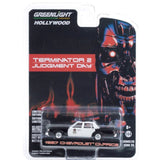 Greenlight 1/64 Terminator 2 Judgment Day - 1987 Chevrolet Caprice LAPD Police Car 44890-F