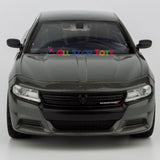 2023 Dodge Charger SXT Dark Grey 1/24 Diecast Model Motormax 79387