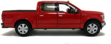 2019 Ford F-150 Lariat Crew Cab Pickup Truck 1:27 by MotorMax 79363 RED