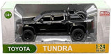 Toyota Tundra TRD Offroad 4x4 Black 1:24 Diecast Model Mijo H08555R-BK