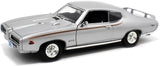 1969 Pontiac GTO Judge 1/18 Diecast Model Car Motormax 73133 Silver
