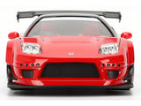 1:24 Jada 2002 Honda NSX-R (Japan Spec) JDM Tuners Diecast Car Model Red and Black 35958