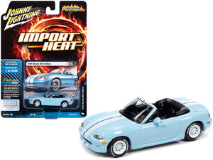 Johnny Lightning Street Freaks Import Heat 1999 Mazda MX-5 Miata 2020 1:64 Diecast Collectible Car JLSF018