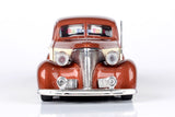 Motormax Get Low Series 1939 Chevrolet Coupe Lowrider 1:24 Diecast Model Brown/Cream 79028