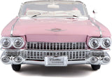 Maisto 1959 Cadillac Eldorado Biarritz Convertible Pink 1/18 Diecast Model Car 36813