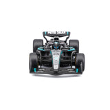 BBurago 1:43 Race Formula Mercedes W16 w/Helmet (2025) Russell #63 18-38238