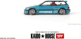 TSM Mini GT Kaido House 1:64 Honda Civic (EF) Kaido Works V1 Tahitian Green Limited Edition 1/64 Diecast Model Car KHMG126