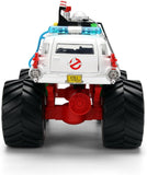 Jada 1:24 Ghostbusters Ecto-1 Monster Truck Toys - Hollywood Rides Die-cast Vehicle Scale Collectible 35943