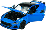 Welly 2024 Ford Mustang GT 5.0 1:25 BLUE 24123W-BL