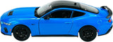 Welly 2024 Ford Mustang GT 5.0 1:25 BLUE 24123W-BL