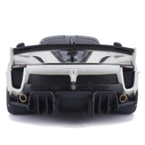 1:18 Bburago Race + Play Series Ferrari FXXK EVO Silver w/Black Details Diecast Model 18-16012