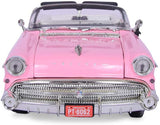Motormax 1/18 Scale 1957 Buick Roadmaster Pink and White 73152