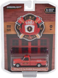 Greenlight 1:64 Scale 1992 Ford F-350 East Brookfield, Massachusetts Forestry Fire Pickup Truck 67010-B