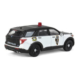 Greenlight 1:64 2022 Ford Police Interceptor Utility Illinois State Police 28100-F