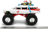 Jada 1:24 Ghostbusters Ecto-1 Monster Truck Toys - Hollywood Rides Die-cast Vehicle Scale Collectible 35943