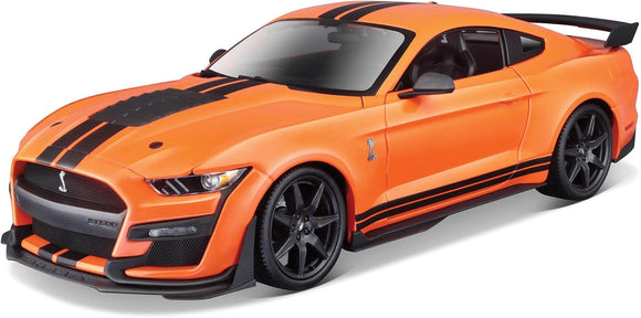 Maisto 1/18 scale 2020 Ford Mustang Shelby GT500 Orange Diecast Model Car 31388