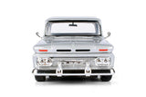Motormax 1966 GMC C1000 Fenderside DIecast Model Silver 79379SIL