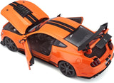 Maisto 1/18 scale 2020 Ford Mustang Shelby GT500 Orange Diecast Model Car 31388