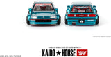 TSM Mini GT Kaido House 1:64 Honda Civic (EF) Kaido Works V1 Tahitian Green Limited Edition 1/64 Diecast Model Car KHMG126