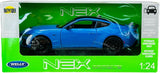 Welly 2024 Ford Mustang GT 5.0 1:25 BLUE 24123W-BL