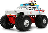 Jada 1:24 Ghostbusters Ecto-1 Monster Truck Toys - Hollywood Rides Die-cast Vehicle Scale Collectible 35943