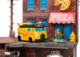 JADA TEENAGE MUTANT NINJA TURTLES NANO SCENE diorama toy set 34679