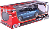 Motormax 1/18 Scale BMW Z4 Convertible Diecast Model Blue 73144