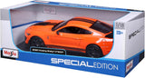 Maisto 1/18 scale 2020 Ford Mustang Shelby GT500 Orange Diecast Model Car 31388
