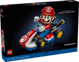 LEGO® Super Mario: Mario Kart – Mario & Standard Kart Building Set for Adults - DIY Book Shelf & Room Decor for Men & Women, Ages 18+ - Birthday Gift Idea for Adult Gamers - 72037