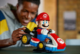 LEGO® Super Mario: Mario Kart – Mario & Standard Kart Building Set for Adults - DIY Book Shelf & Room Decor for Men & Women, Ages 18+ - Birthday Gift Idea for Adult Gamers - 72037
