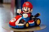 LEGO® Super Mario: Mario Kart – Mario & Standard Kart Building Set for Adults - DIY Book Shelf & Room Decor for Men & Women, Ages 18+ - Birthday Gift Idea for Adult Gamers - 72037