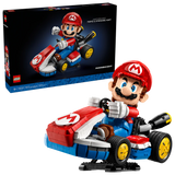 LEGO® Super Mario: Mario Kart – Mario & Standard Kart Building Set for Adults - DIY Book Shelf & Room Decor for Men & Women, Ages 18+ - Birthday Gift Idea for Adult Gamers - 72037