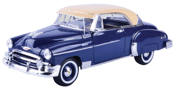 1950 Chevy Bel Air Blue 1:18 Scale Diecast Model Motormax 73111