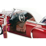 1950 Chevy Bel Air Red 1:18 Scale Diecast Model Motormax 73111 metallic red