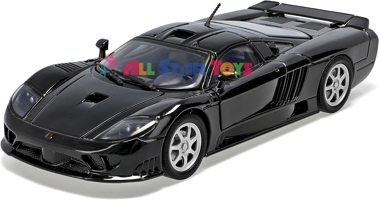Saleen S7 1/18 Diecast Car Model Motormax 73117 black – All Star Toys
