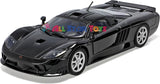 Saleen S7 1/18 Diecast Car Model Motormax 73117 black