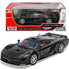 Saleen S7 1/18 Diecast Car Model Motormax 73117 black