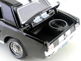 1964 1/2 Ford Mustang Hardtop Black 1/18 Diecast Car Model Motormax 73164