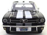 1964 1/2 Ford Mustang Hardtop Black 1/18 Diecast Car Model Motormax 73164