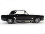 1964 1/2 Ford Mustang Hardtop Black 1/18 Diecast Car Model Motormax 73164