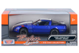 Motormax 1:24 1996 Corvette Grand Sport Blue Diecast Model 73202