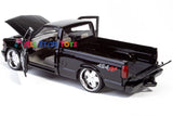 MMAXX DESIGN 1992 Chevrolet Silverado 454SS with Custom Deep Dish Wheels 1:24 Diecast Model by Motormax 73203 MXBK