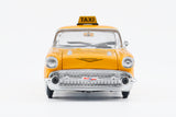 1957 Chevrolet Bel Air Classic Taxi 1:24 Diecast Model Car Motormax All Star Toys Exclusive 73228 TAXI