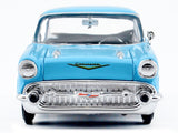 1957 Chevrolet Bel Air 1:24 Diecast Model Car Motormax 73228BLU Blue