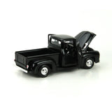 1956 Ford F-100 Pickup Truck Black 1:24 Scale Diecast Model by MotorMax 73235