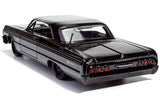 1964 Chevrolet Impala Blacked Out Series with Custom Wheels 1:24 Diecast Model All Star Toys Exclusive 73259