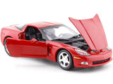 2005 Chevrolet Corvette C6 1:24 Scale Diecast Model Car Motormax 73270