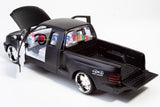 2001 Ford F-150 Matt Black 1:24 Scale Pickup Truck Die-cast Model Car by Motormax 73284